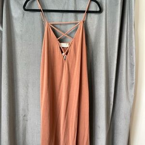 Burnt Orange Desert-Like Dress